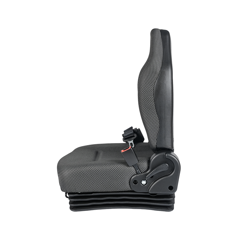 BF6-3 EN13490 IT1 sertifikalı, geri çekilebilir emniyet kemeri ve şok emilimi ile lityum akülü forkliftler için OPS anahtarına sahip Reach Truck koltuğu Hyster, Jungheinrich ile uyumlu