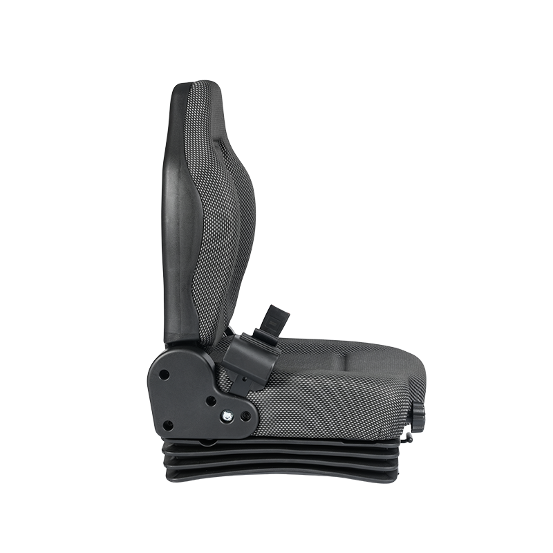 BF6-3 EN13490 IT1 sertifikalı, geri çekilebilir emniyet kemeri ve şok emilimi ile lityum akülü forkliftler için OPS anahtarına sahip Reach Truck koltuğu Hyster, Jungheinrich ile uyumlu