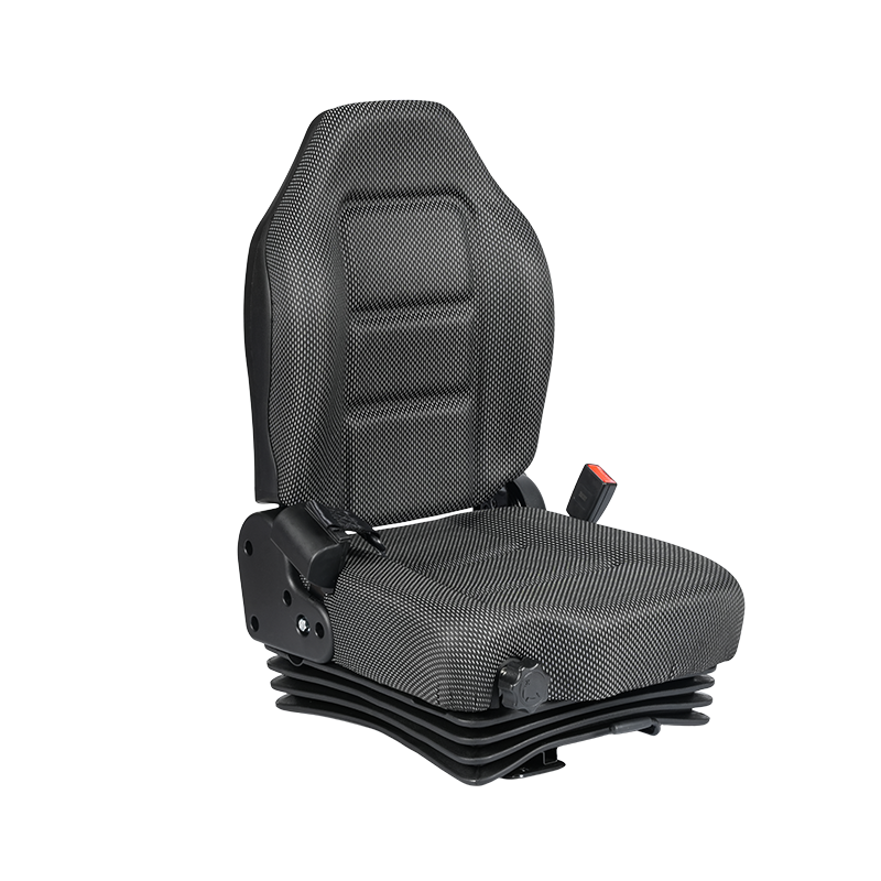 BF6-3 EN13490 IT1 sertifikalı, geri çekilebilir emniyet kemeri ve şok emilimi ile lityum akülü forkliftler için OPS anahtarına sahip Reach Truck koltuğu Hyster, Jungheinrich ile uyumlu